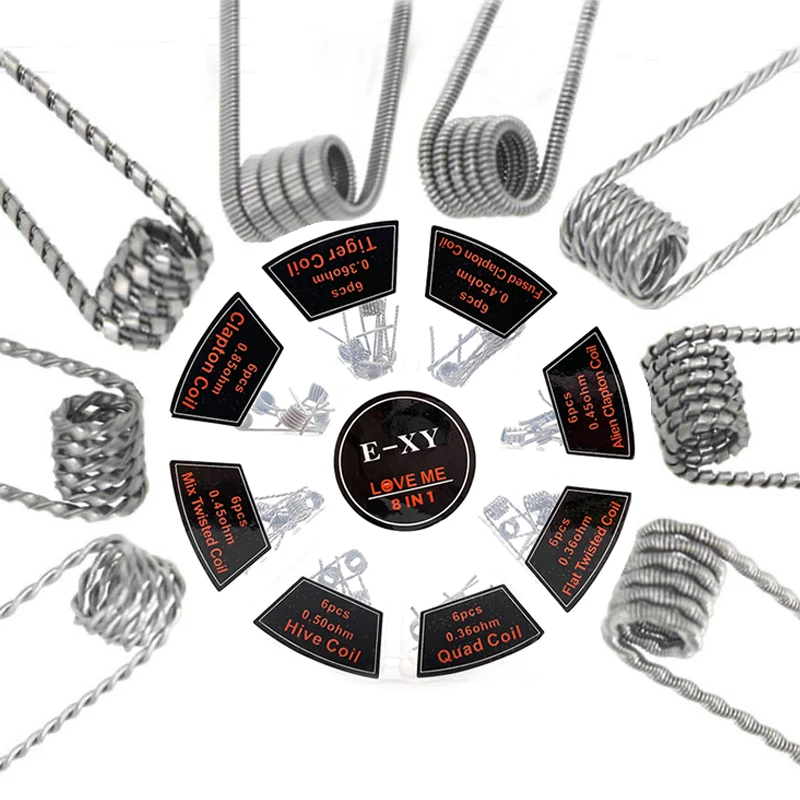 Clapton Wire Pre Built - Vmiss 8 in 1 bobina prefabbricata