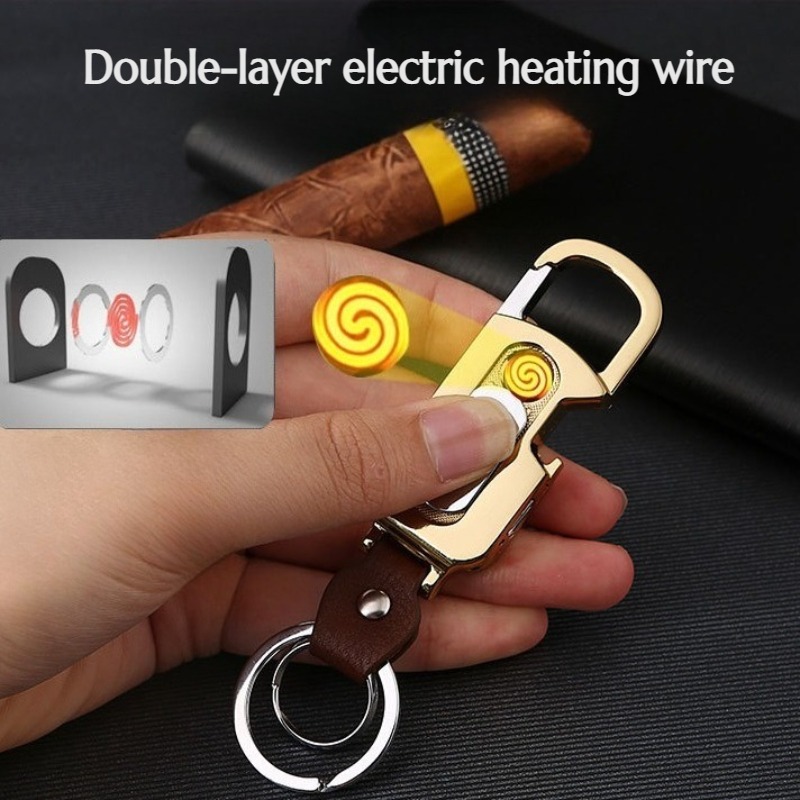 Accessories Experts Vape - Accendino Multifunzione 2026 con Portachiavi, Accendino