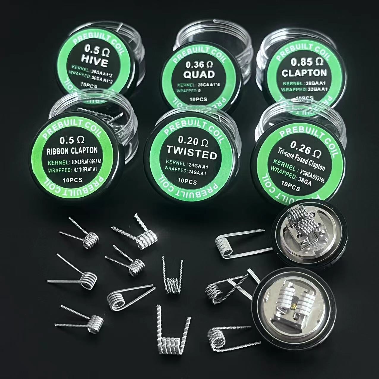 Coil Building Kit - 50 pz/30 pz/20 pz/10 pz DL