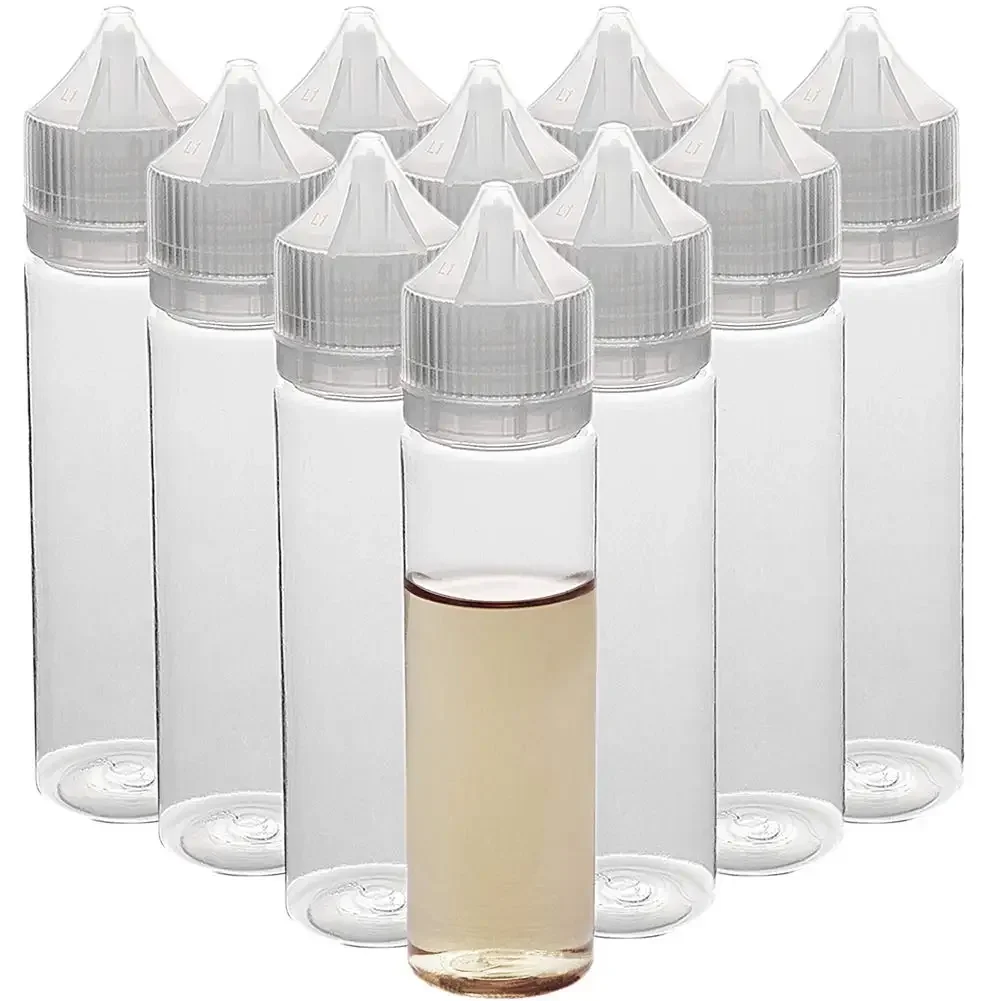 Juice Bottle Dropper - 50PCS 30/60/100/120ml Bottiglie contagocce di plastica