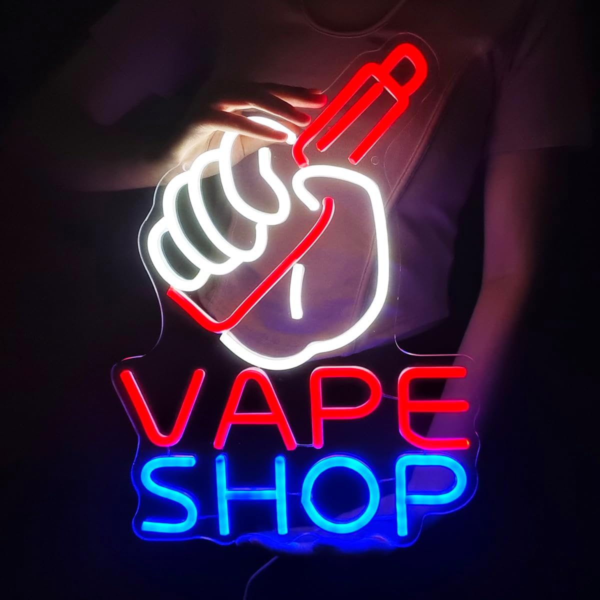 Vaping Store - Insegna al Neon VAPE Shop per