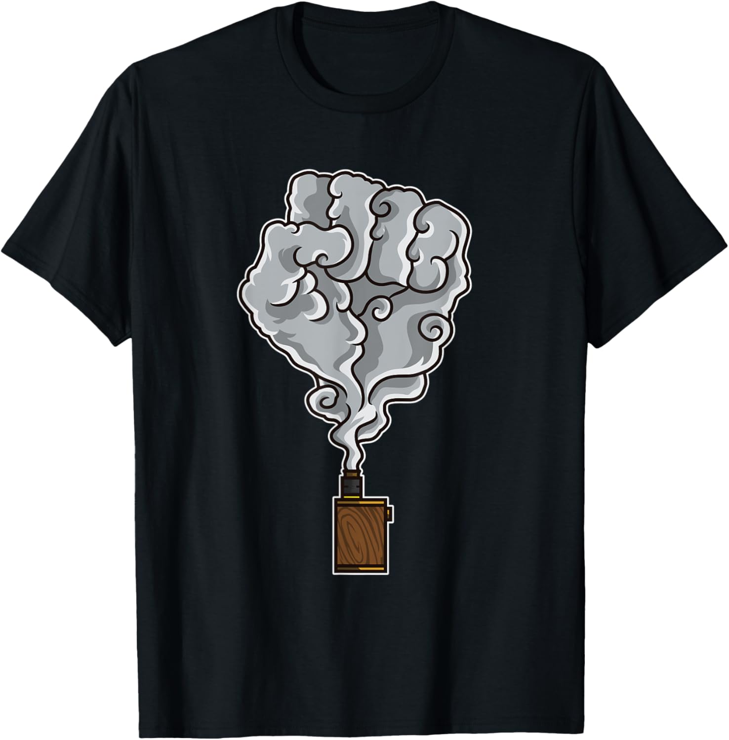 Vaping Shop - T-shirt da uomo in cotone traspirante