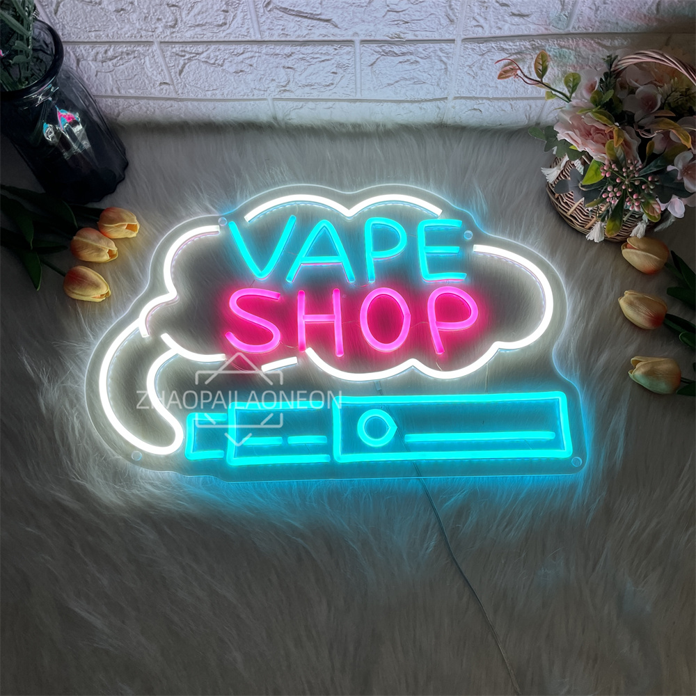 VAPE SHOP Insegna al neon a LE - Vaping Shop recensione e prezzo