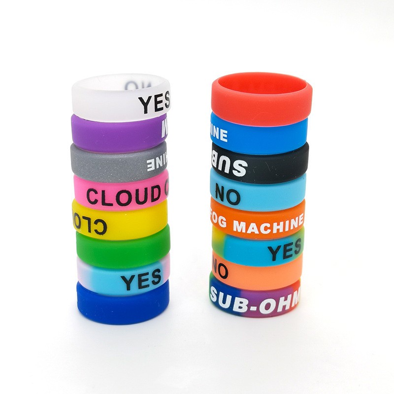 10 pz/lotto manico per canna d - Vape Band Silicone recensione e prezzo