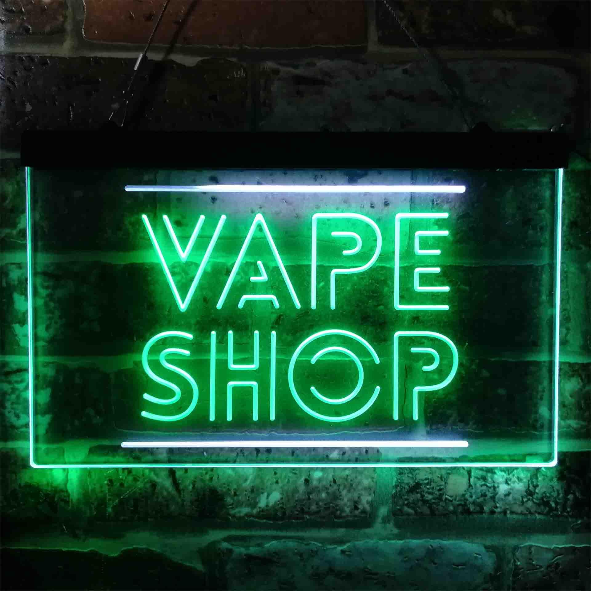 VAPE SHOP Insegna al neon a le - Vaping Shop recensione e prezzo