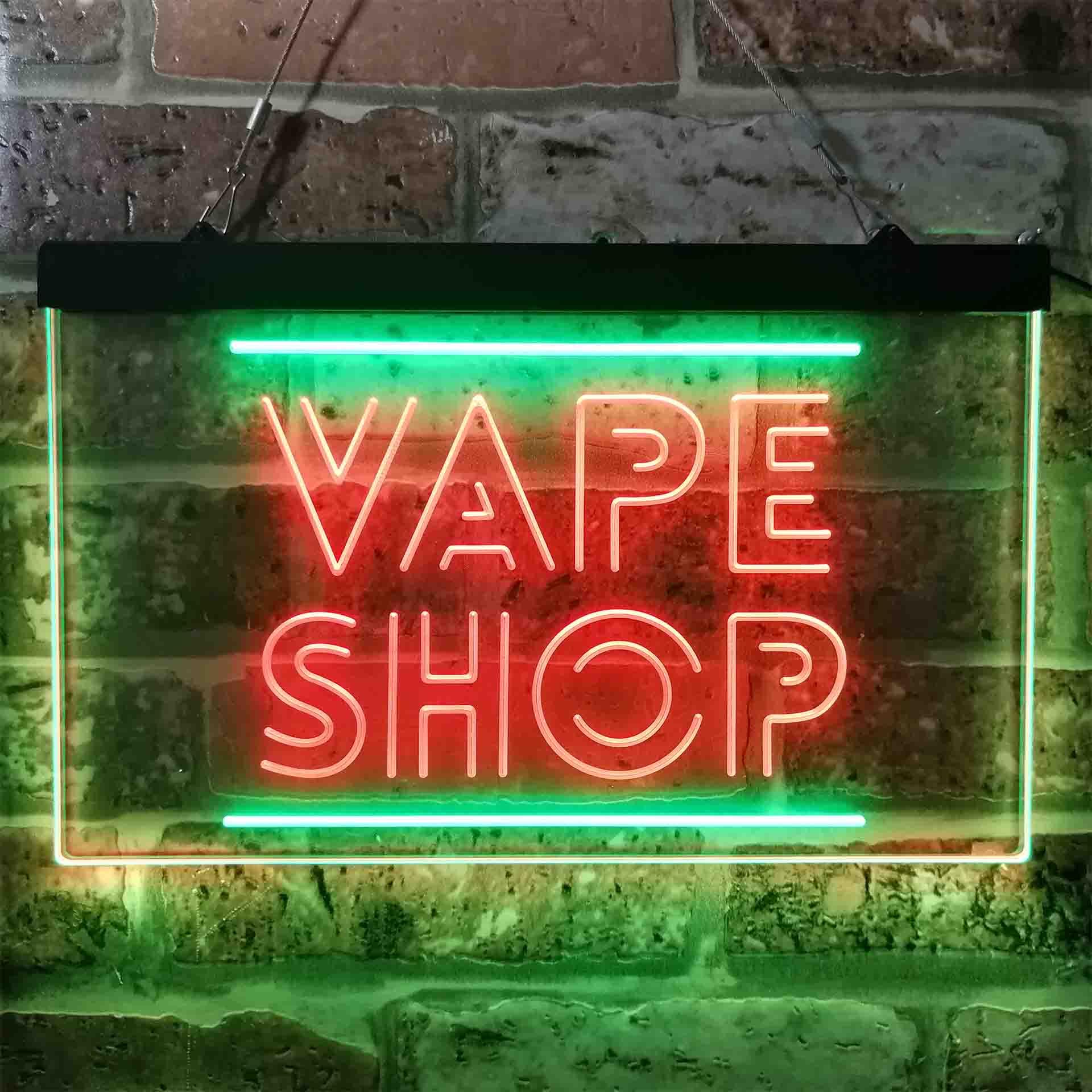 VAPE SHOP Insegna al neon a le - Vaping Shop recensione e prezzo