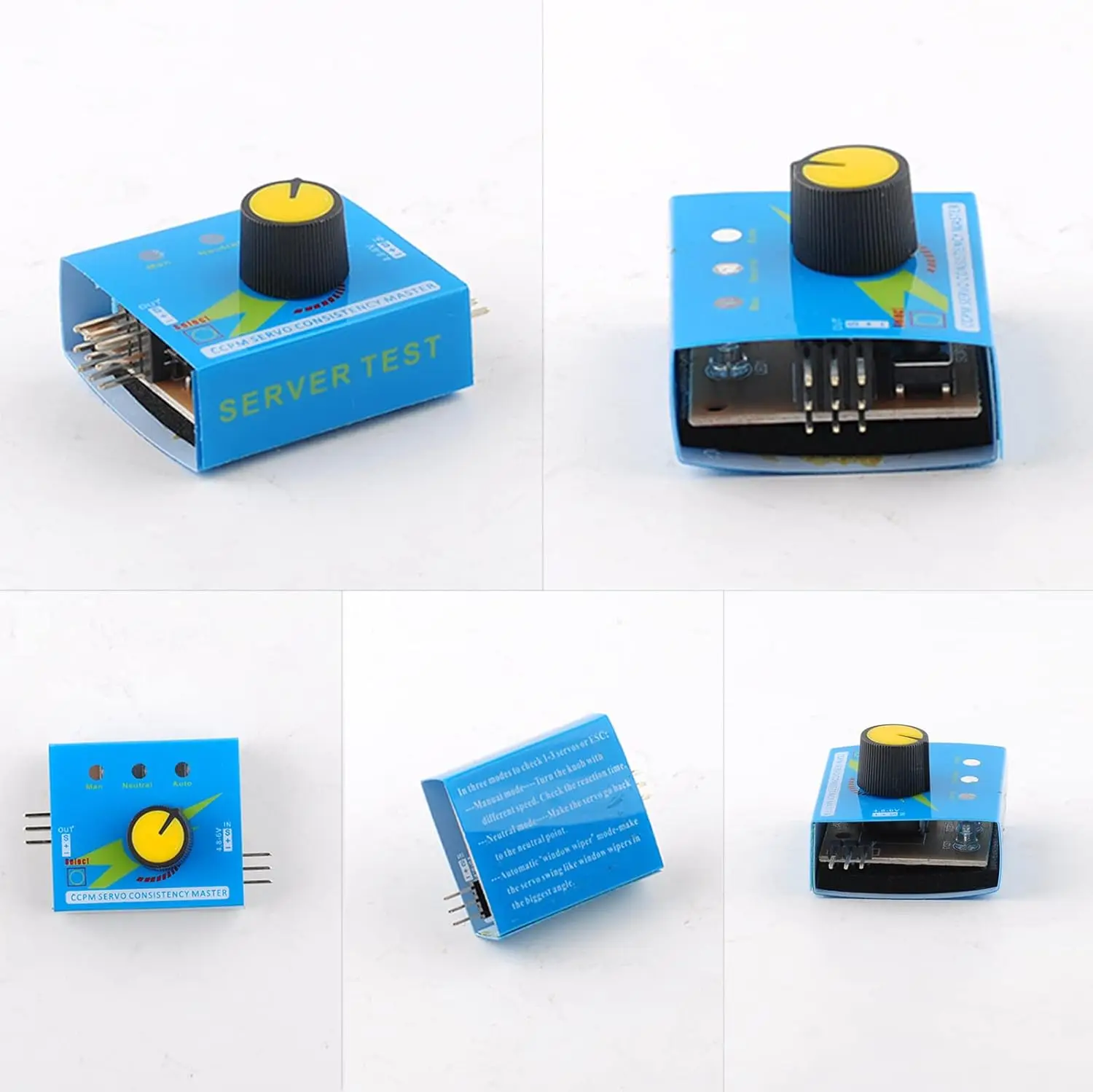 Servo Tester 3CH Controller di - Battery Case Storage recensione e prezzo
