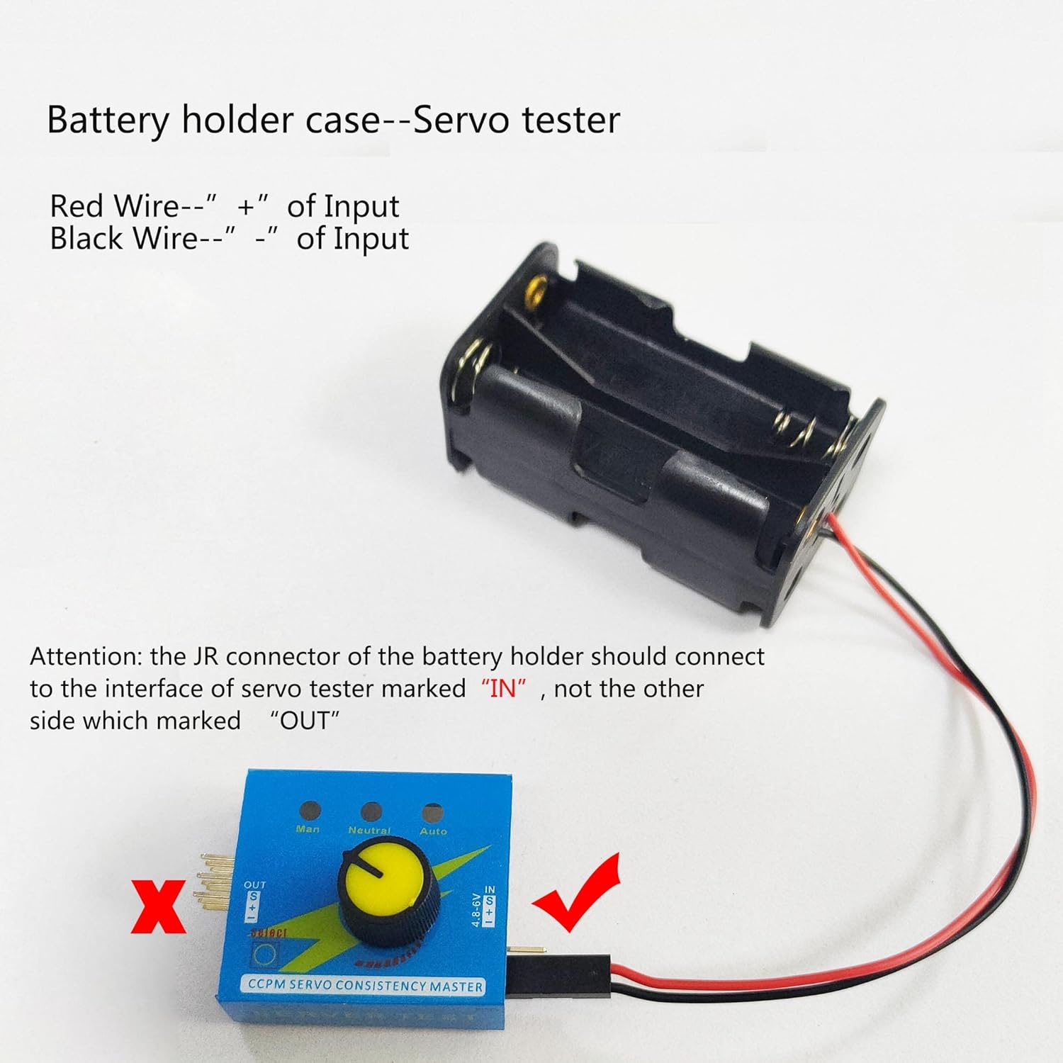 Servo tester digitale 3CH Cont - Battery Case Storage recensione e prezzo