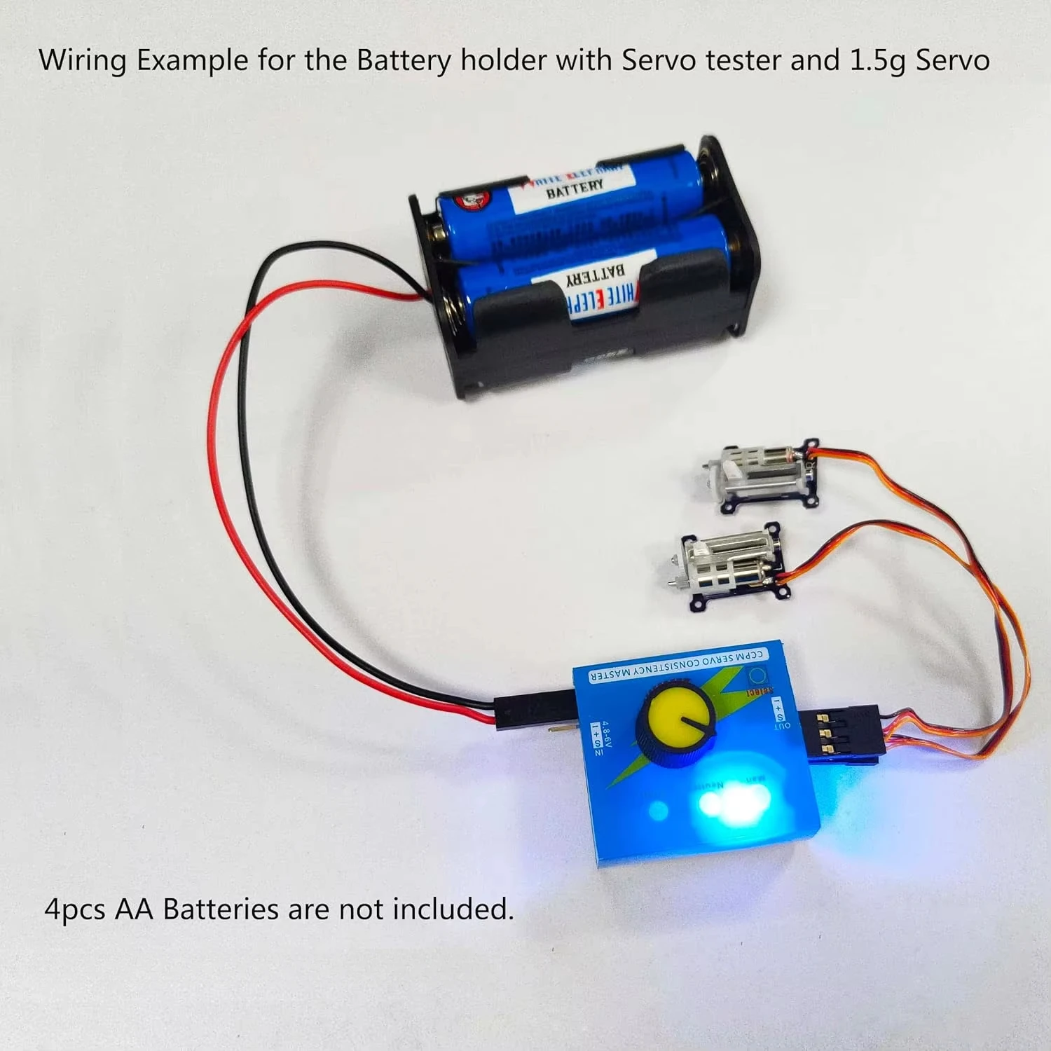 Servo tester digitale 3CH Cont - Battery Case Storage recensione e prezzo