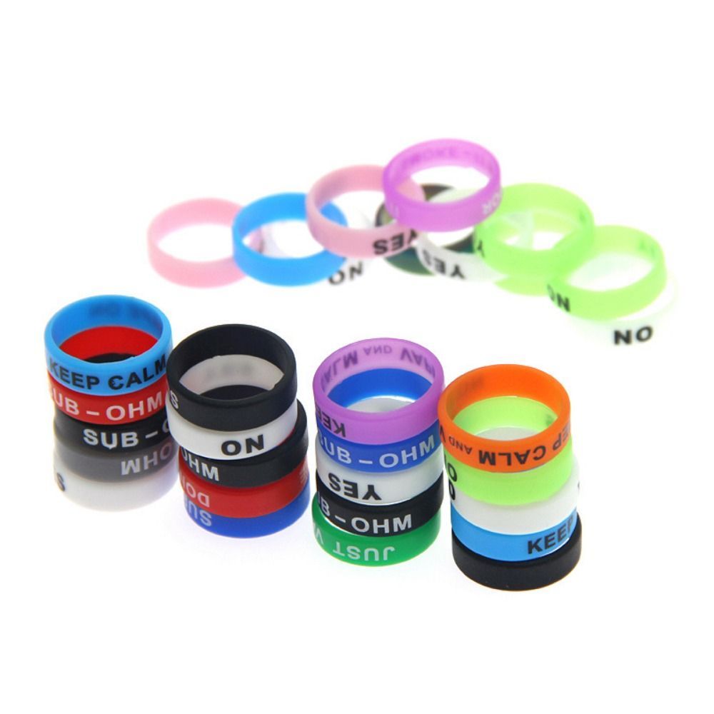 10 pezzi antiscivolo per canna - Vape Band Silicone recensione e prezzo