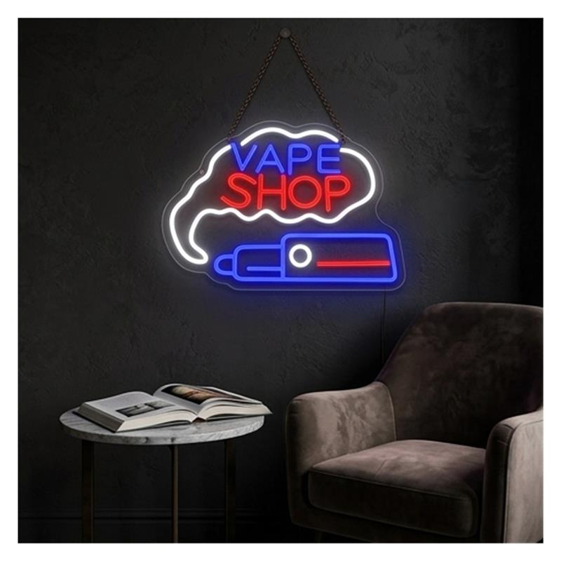 Insegna al Neon per Negozio di - Vaping Shop recensione e prezzo