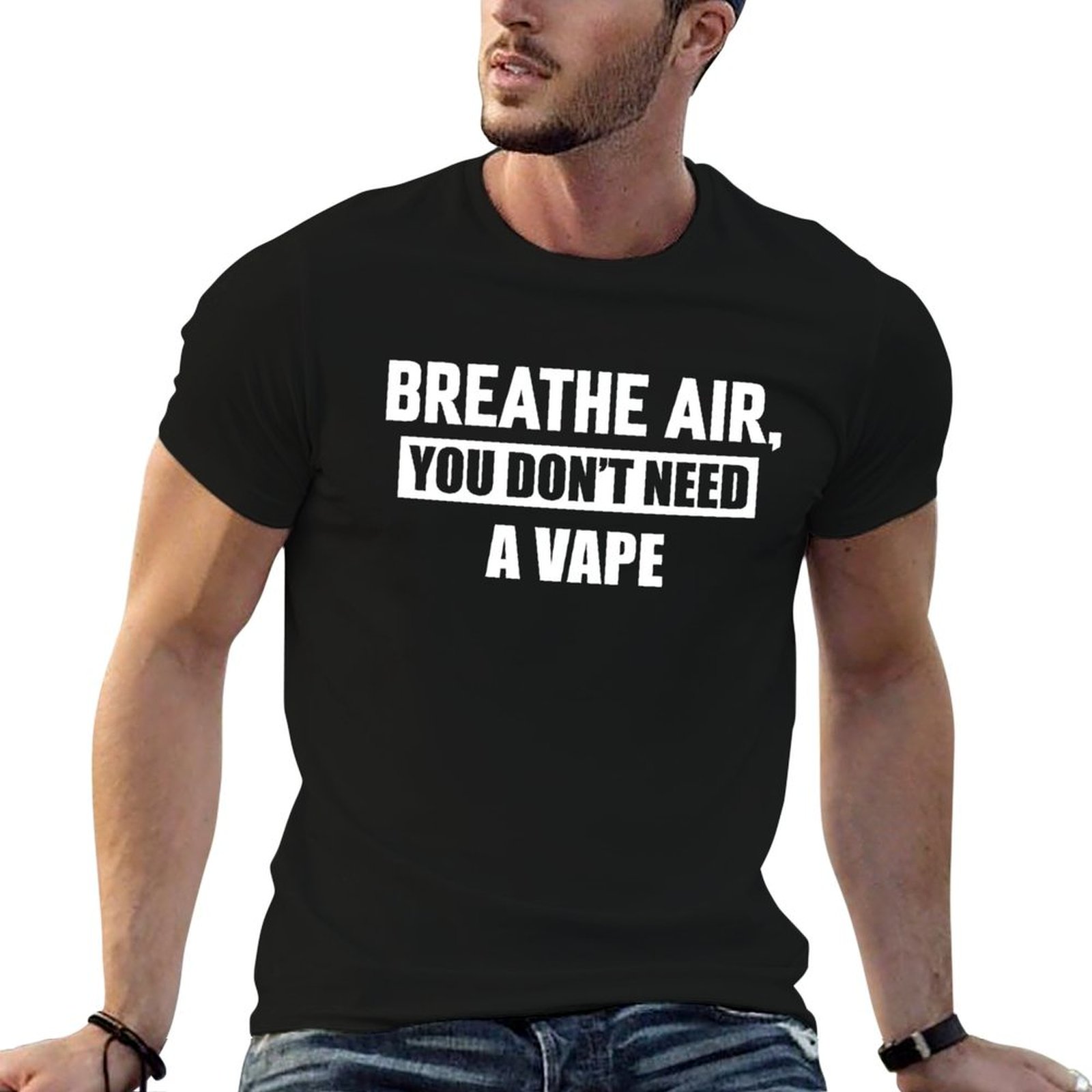 T-shirt Breathe Air, You Don't - Vaping Air recensione e prezzo