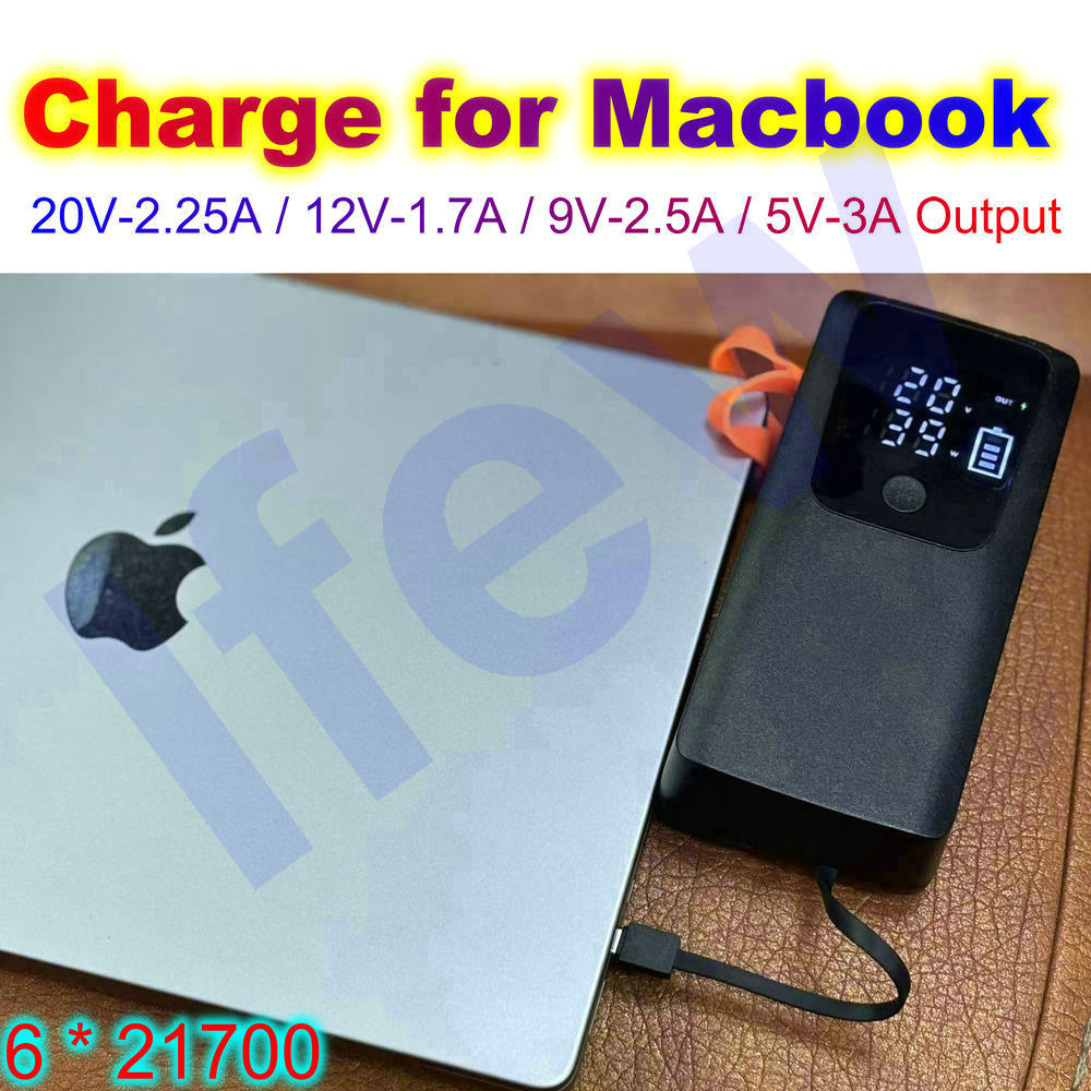 45W Power Bank Shell 21700 Cus - Battery Case Storage recensione e prezzo