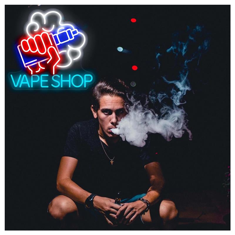 Insegna al Neon per Negozio di - Vaping Store recensione e prezzo