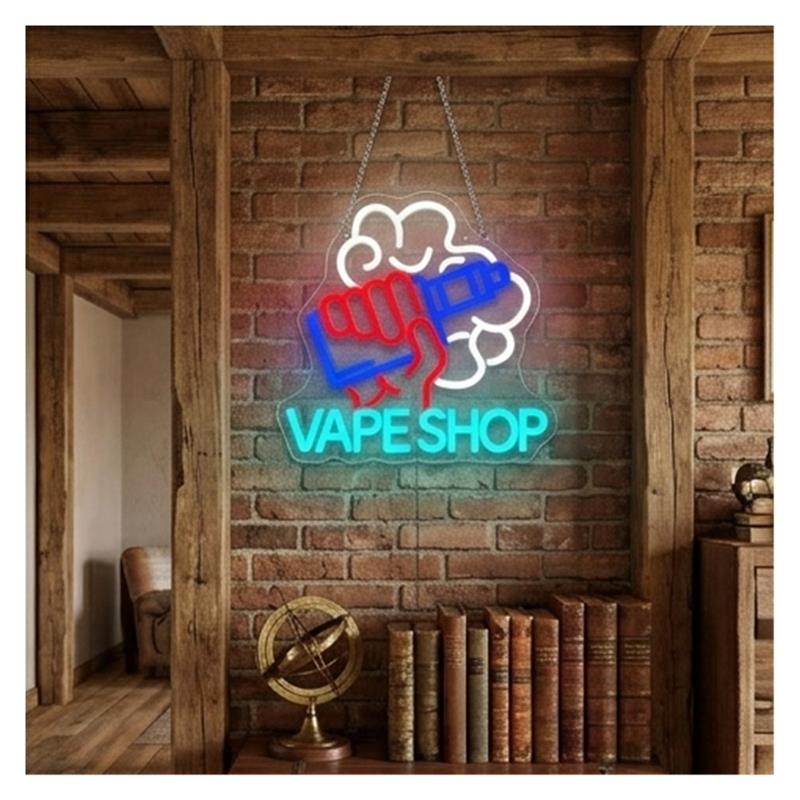 Insegna al Neon per Negozio di - Vaping Store recensione e prezzo